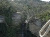 Katoomba Falls - Blue Mountains, New South Wales - Pohled z lanovky na vodopád.