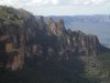 Three Sisters from Skyway - Blue Mountains, New South Wales - Tři sestry -pohled z lanovky Skyway.