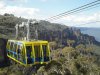 Skyway and Three Sisters - Blue Mountains, New South Wales - Lanovka Skyway and Tři sestry vpravo na pozadí.
