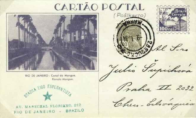 Brazilo 1933 - el la kolekto de Dolfa Bartošík
