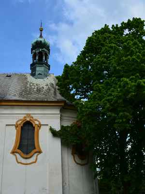 Kaple svaté Anny ve Vikleticích.