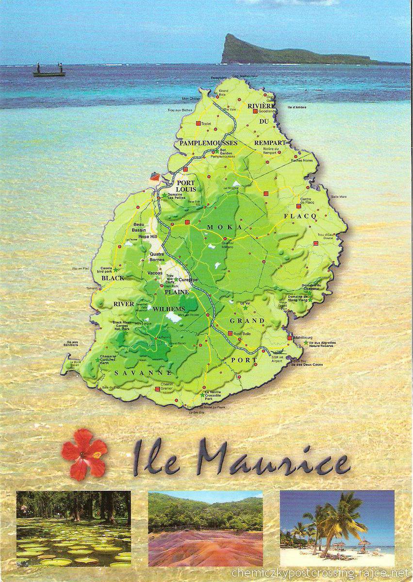 mapa ostrova mauricius Mauritius / Mauricius – Chemiczka – album na Rajčeti mapa ostrova mauricius